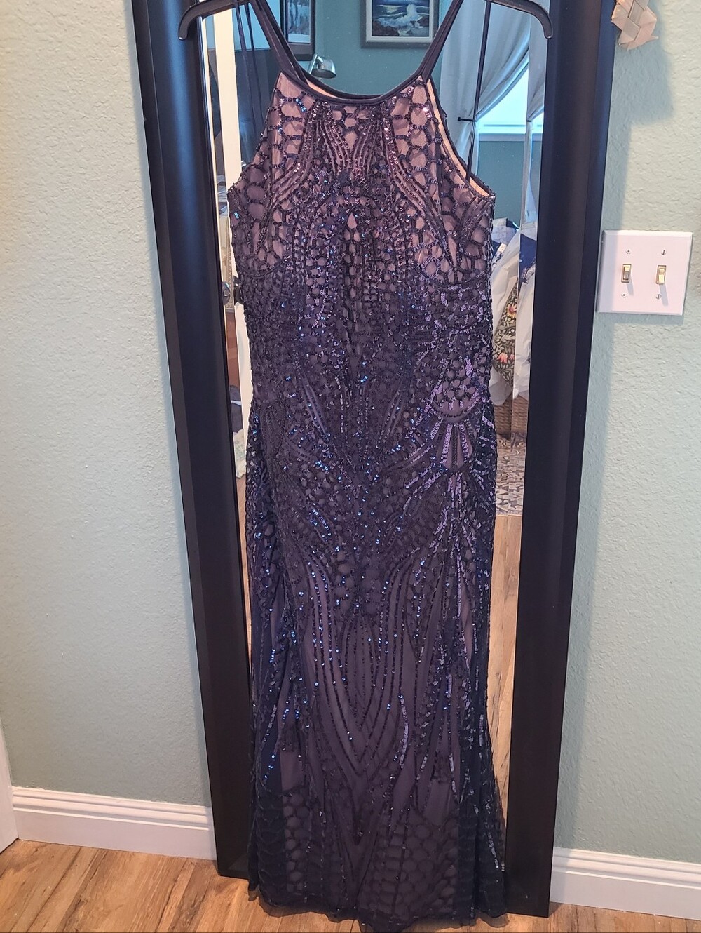 Beaded gown